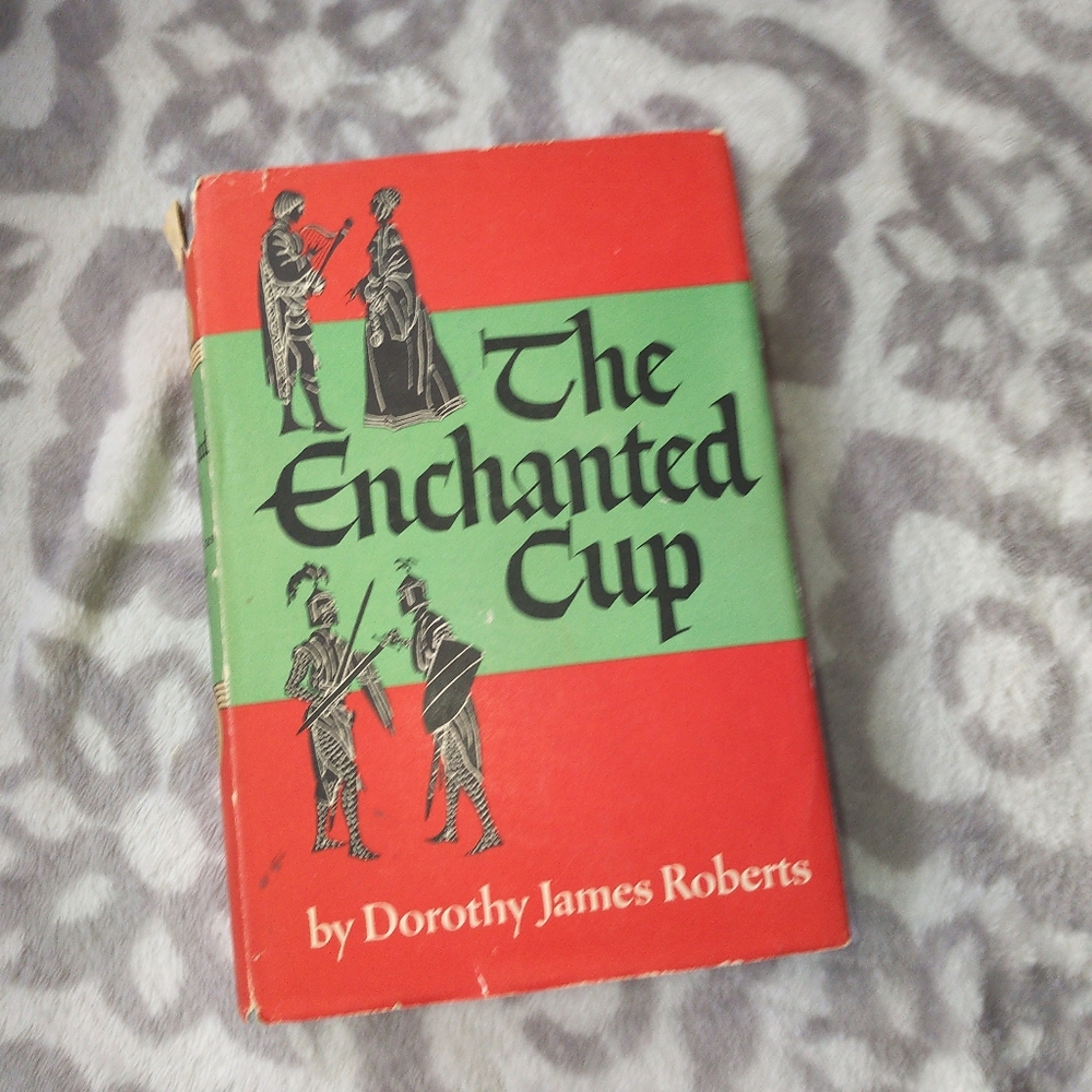 The Enchanted Cup  Dorothy James Roberts Historical Fiction Arthurian Fantasy